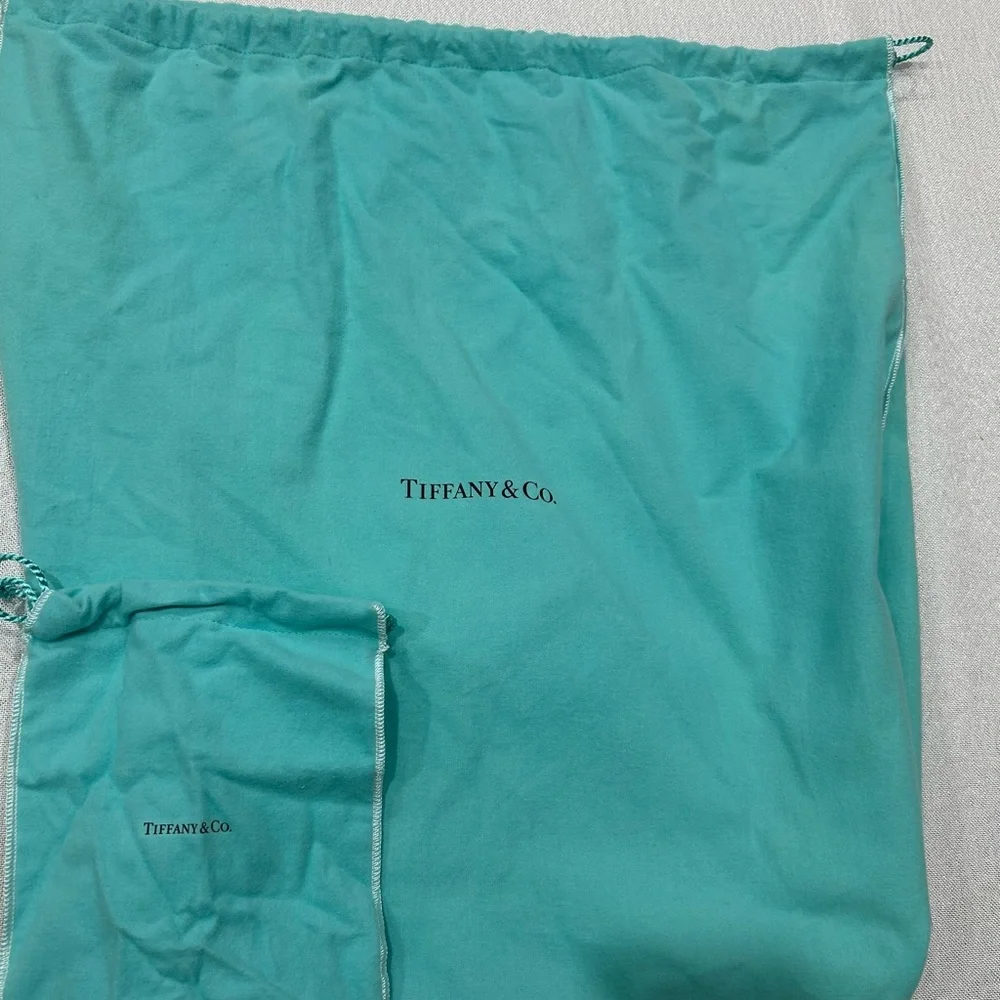 Tiffany & Co Black Leather Tote Bag - Picture 8 of 10